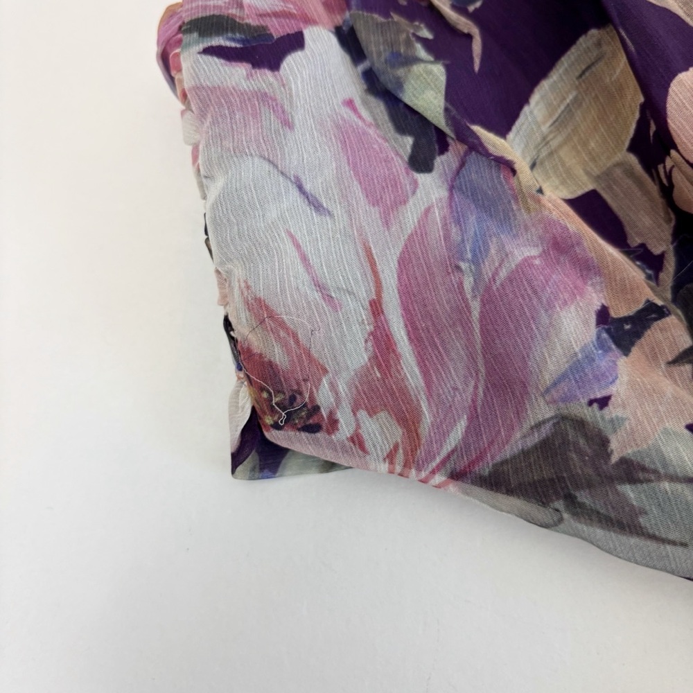 ASTR The Label Kitsune Dress in Purple Floral Size L - Picture 10 of 15